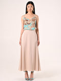 Top stampa Paisley Verde Acqua