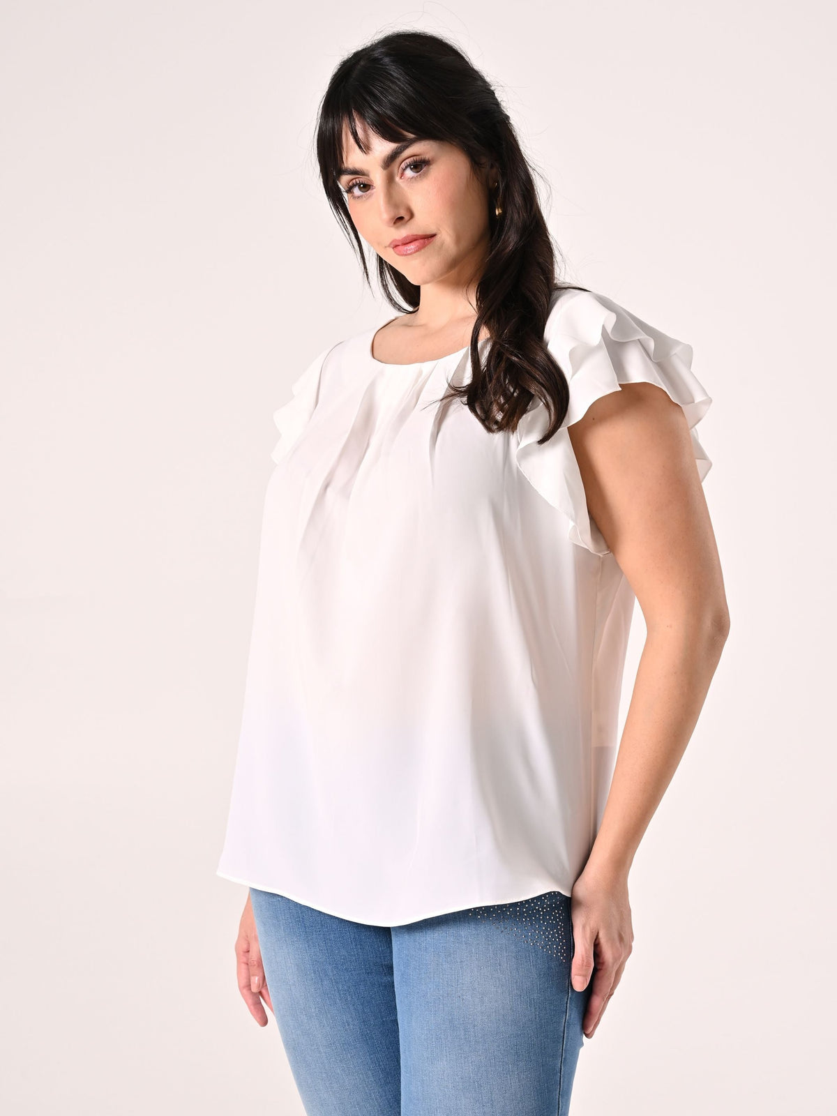 Blusa Curvy Bianca