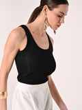 Top Lurex Nero