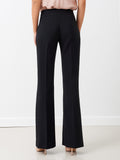 Pantaloni Mid Flared in Tessuto Tecnico