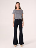 Jeans Flared Bottoni
