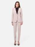 Giacca monopetto tortora beige