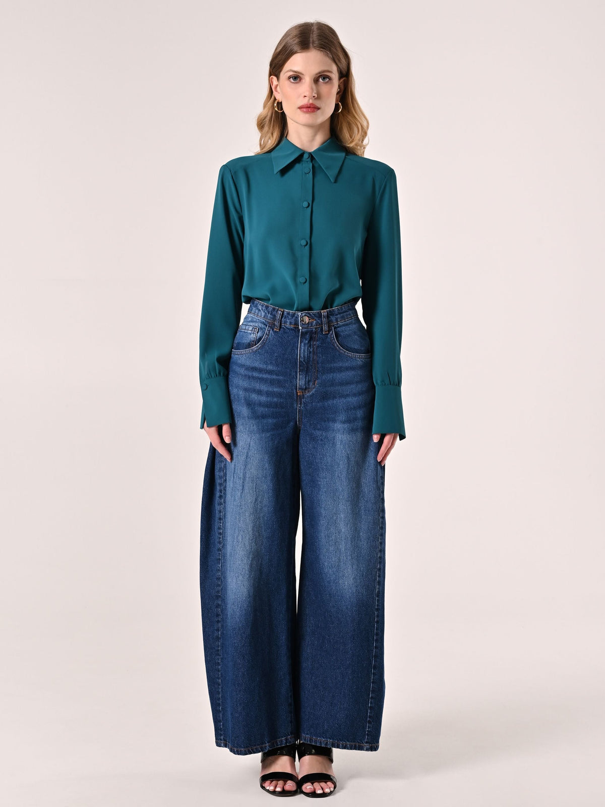 Camicia Verde Reale