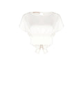 Blusa Bianca con Fiocco
