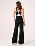 Pantaloni Neri con Incrocio