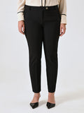 Pantaloni Curvy Straight Neri