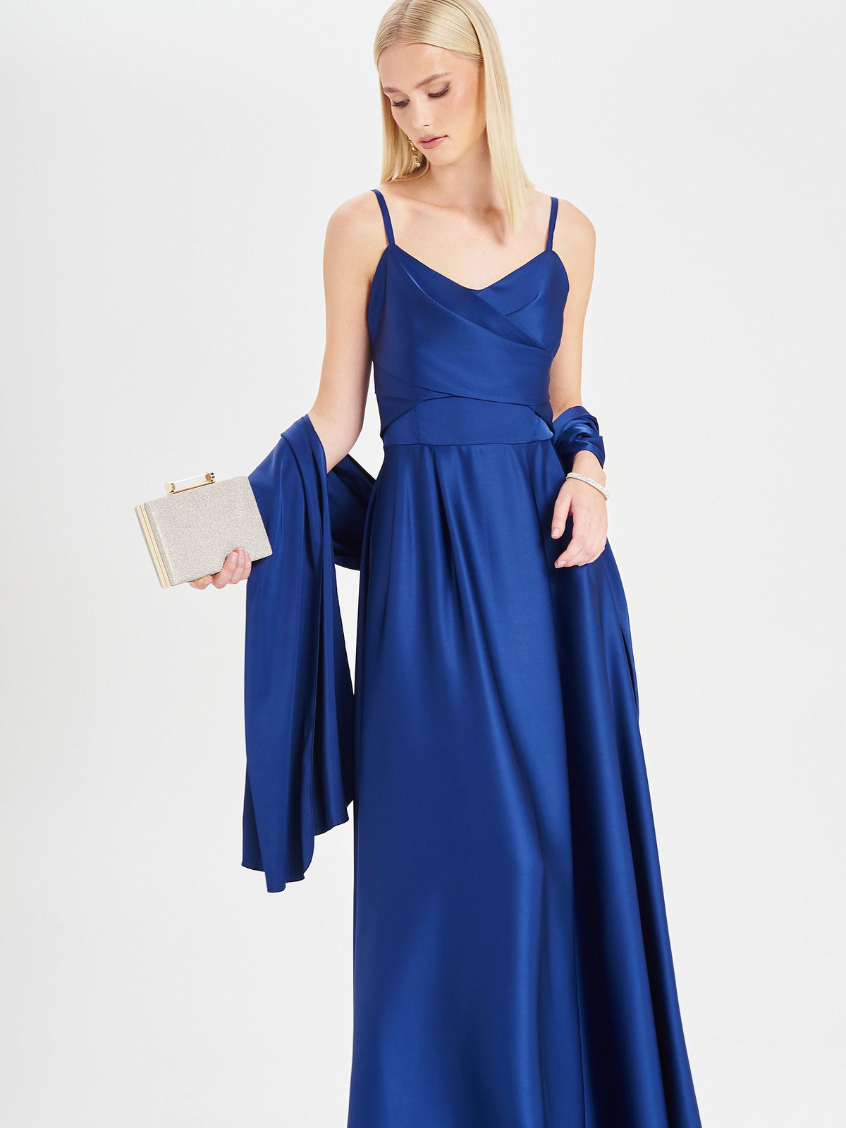 Abito Lungo Rinascimento atelier Blu