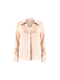 Camicia Beige in Raso