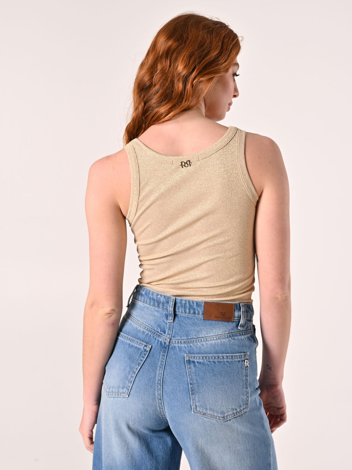 Top Lurex Oro