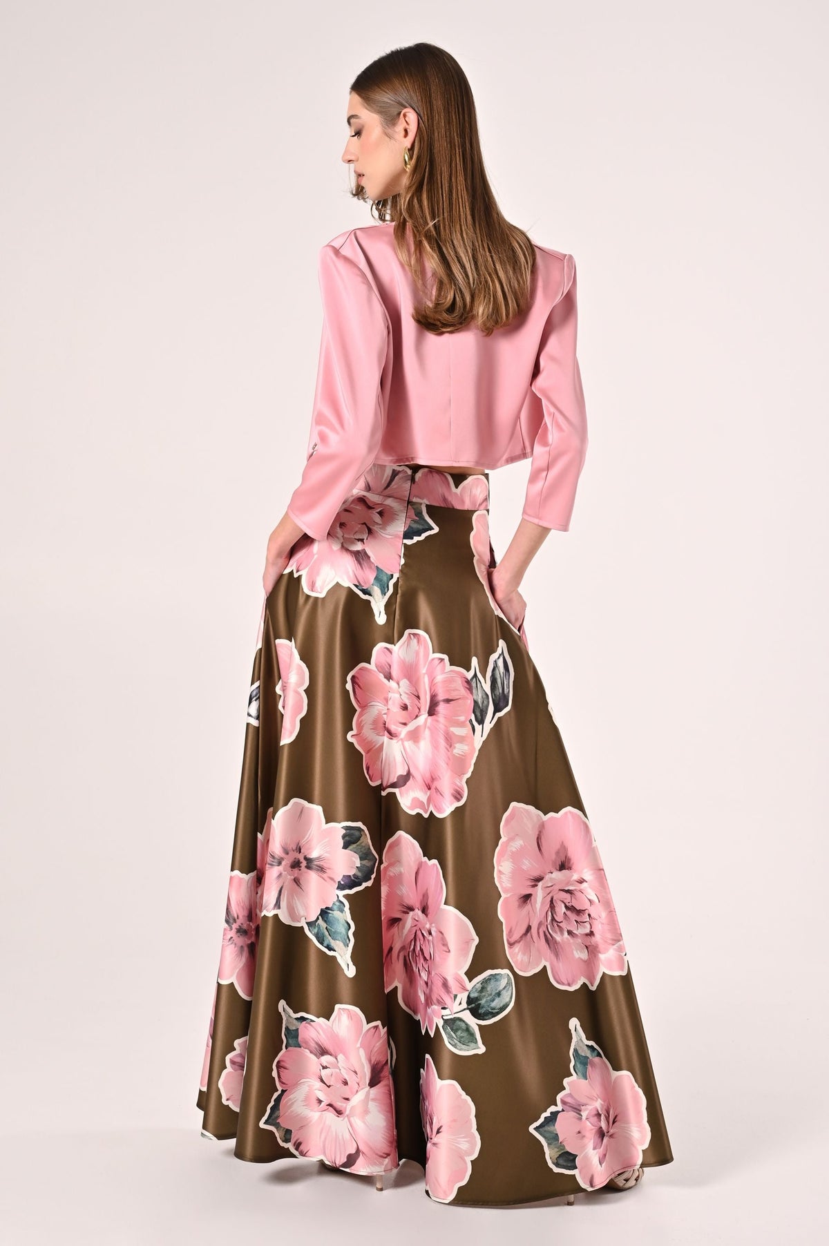 Maxi Gonna in Duchesse