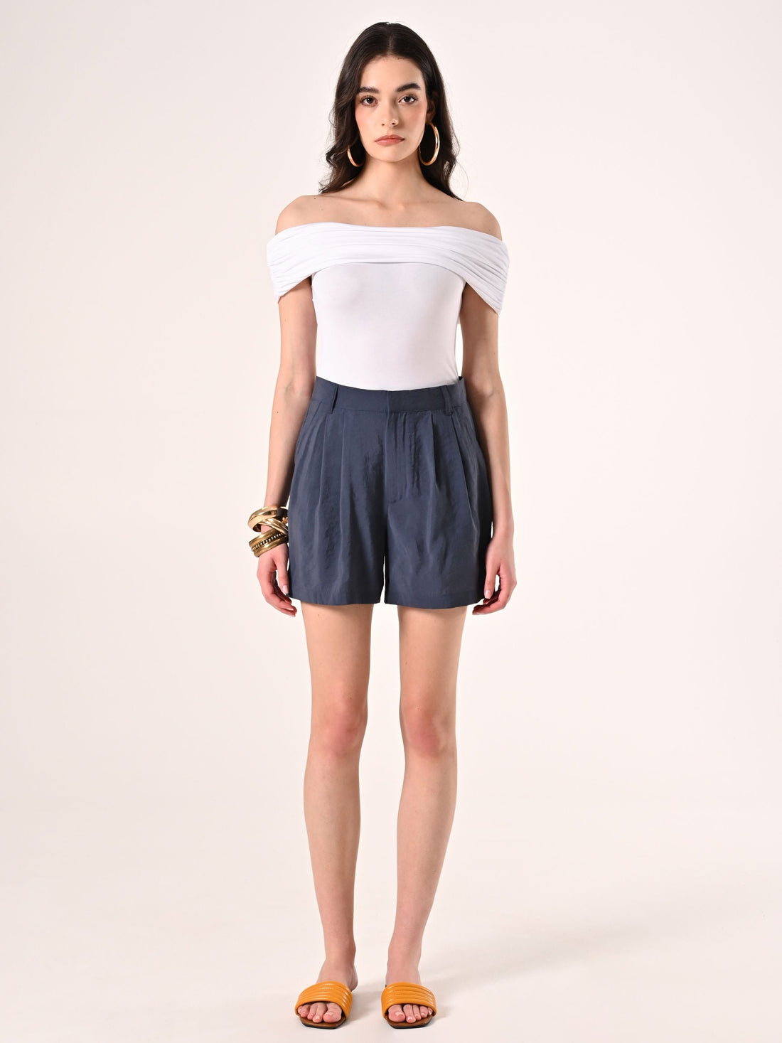 Shorts Blu in Misto Modal