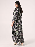 Abito Curvy stampa Floreale