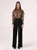 Camicia Maculata con Rouche