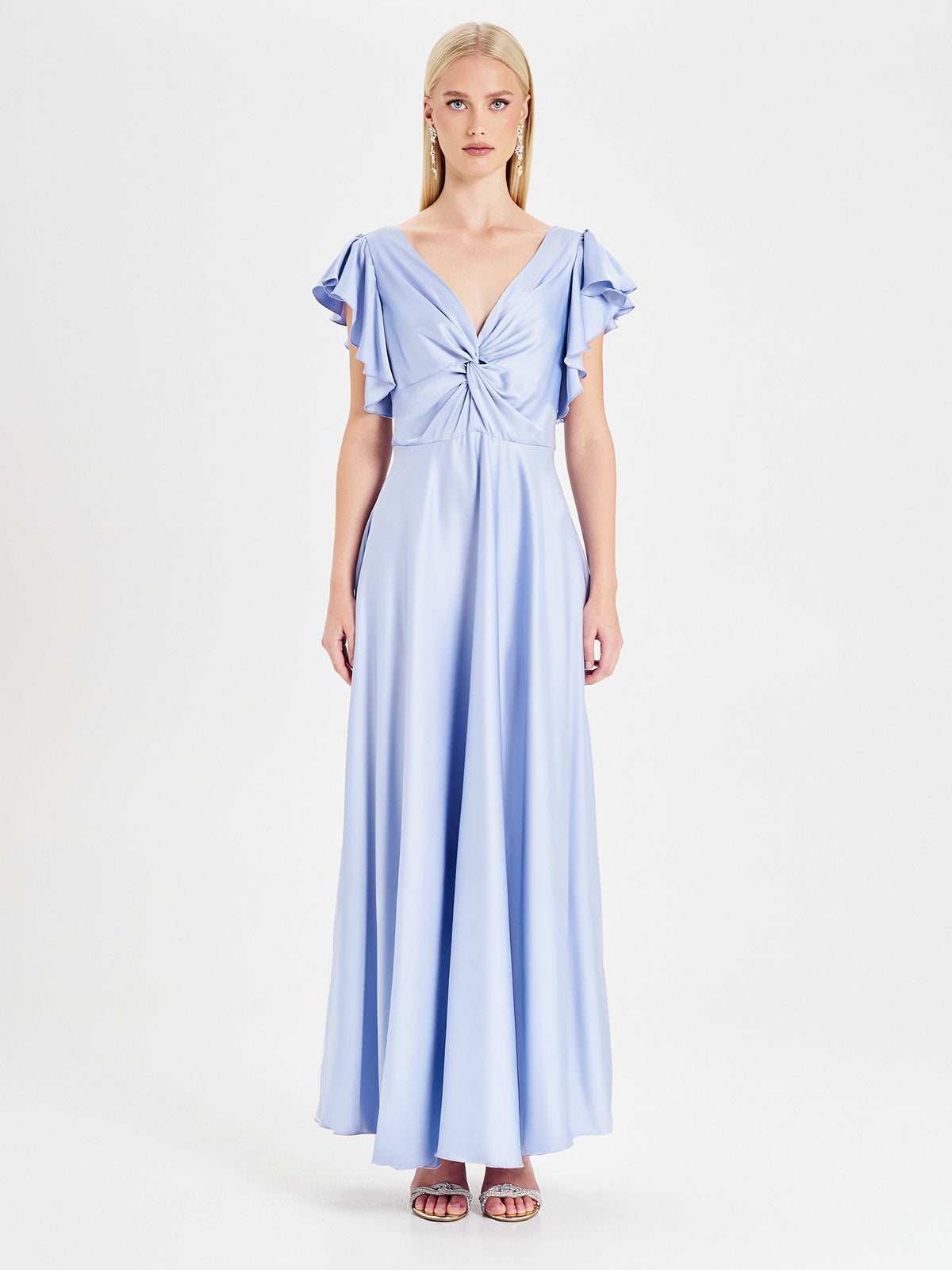 Abito Nodo Rinascimento atelier Azzurro