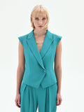 Gilet Studio verde smeraldo