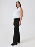 Pantalone Curvy a Zampa Nero