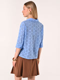 Camicia in Sangallo Azzurra