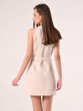 Abito Chiodo Beige