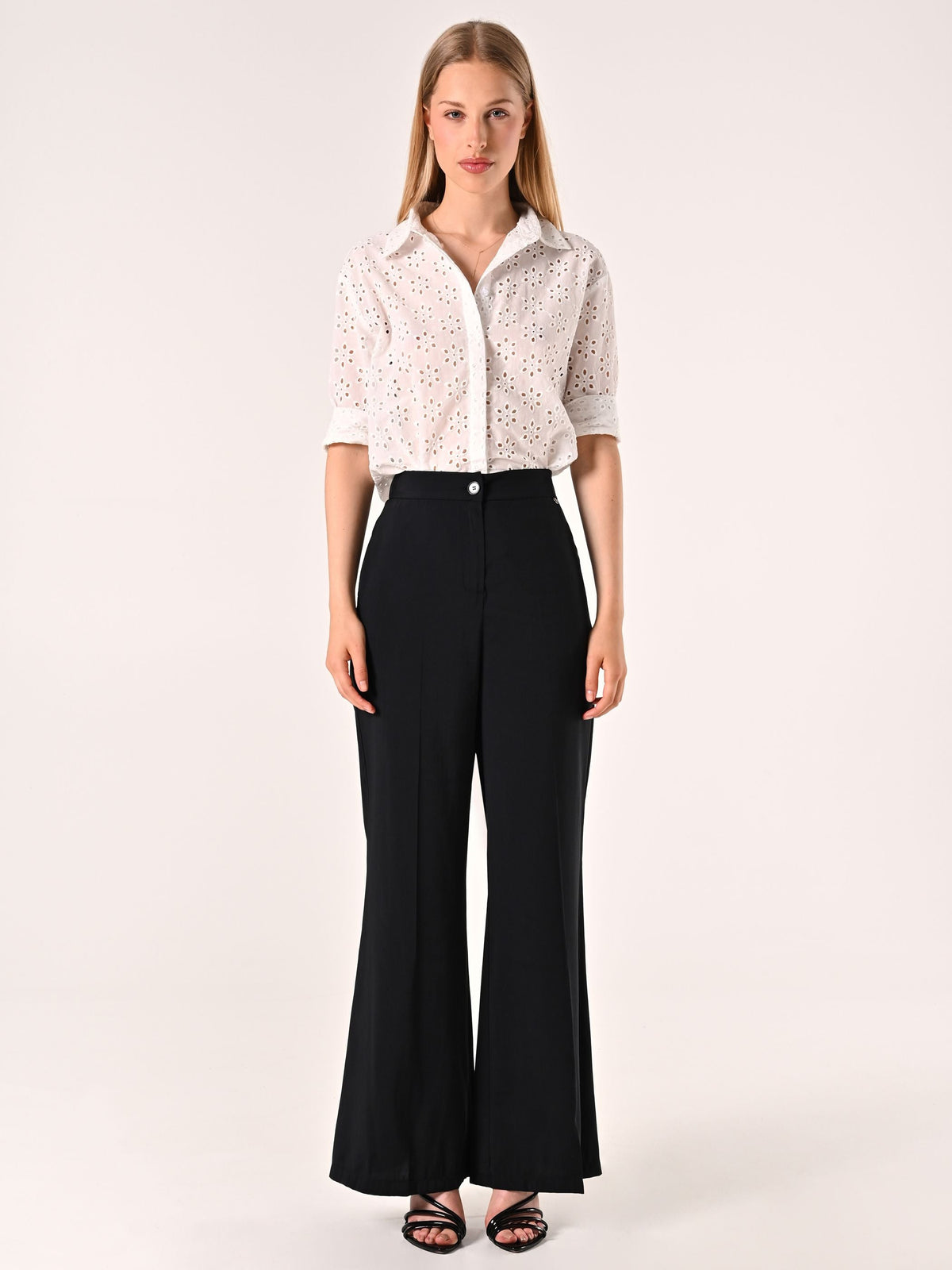 Pantaloni Neri Morbidi