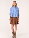 Camicia in Sangallo Azzurra