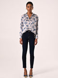 Camicia in Raso stampa Floreale