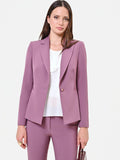 Giacca blazer monopetto rosa antico
