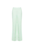 Pantalone a palazzo verde menta