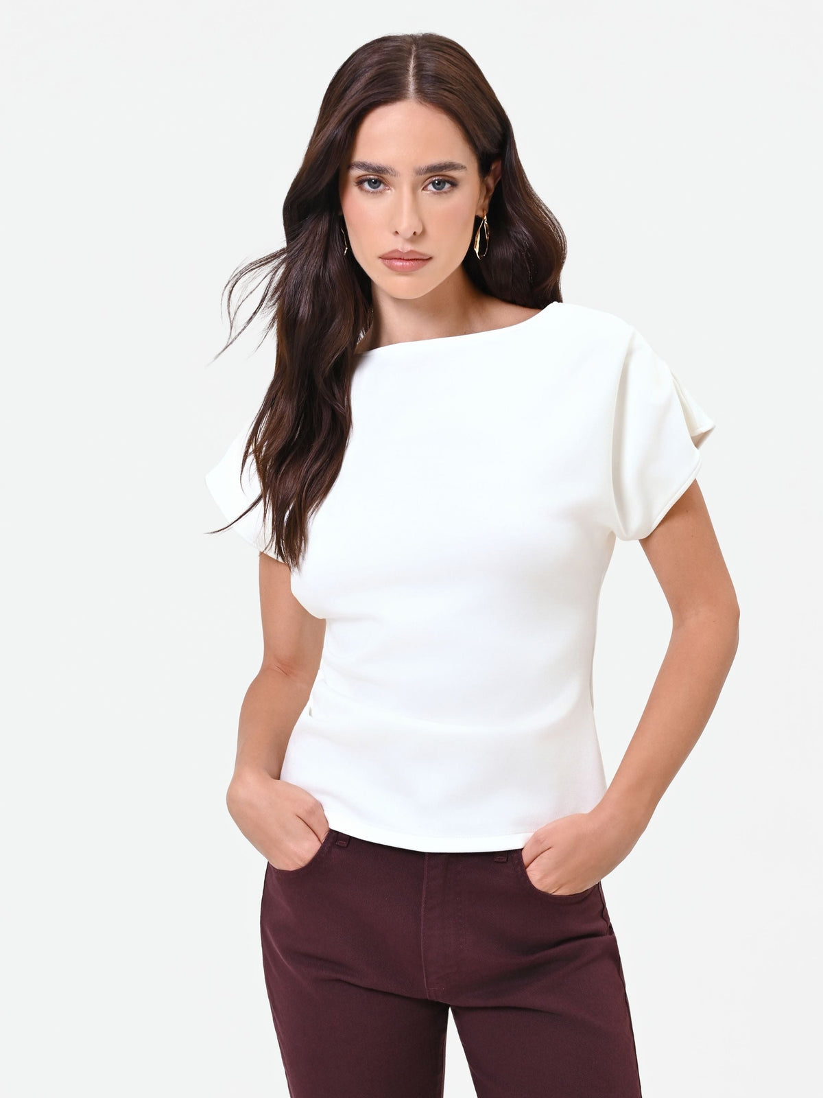 Tshirt in Tessuto Soft Strutturato