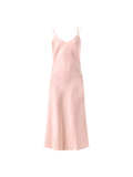 Abito Sottoveste in Raso Rosa Chiaro