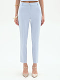 Pantalone slim cielo azzurro