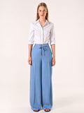 Pantaloni in Chambray Ampi