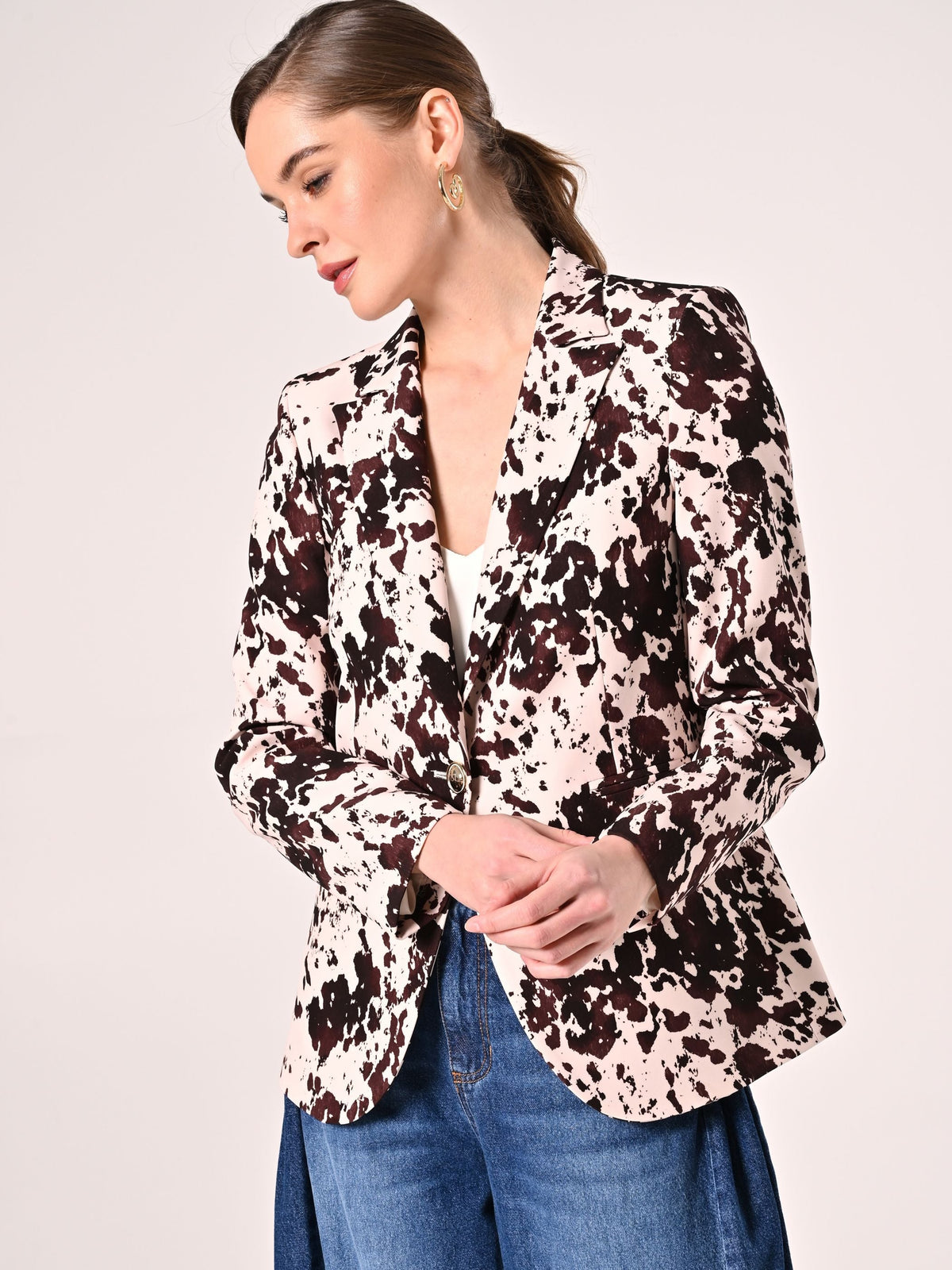 Giacca stampa Animalier