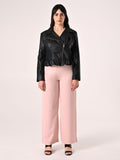 Giacca Curvy in Similpelle