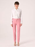 Pantaloni Rosa in Tessuto Tecnico