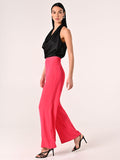 Pantaloni Ampi in Cadi Fuxia
