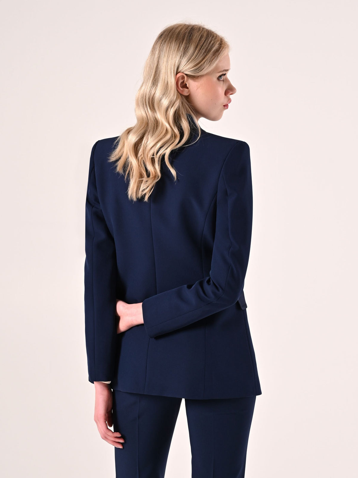 Giacca Revers Tuxedo Blu