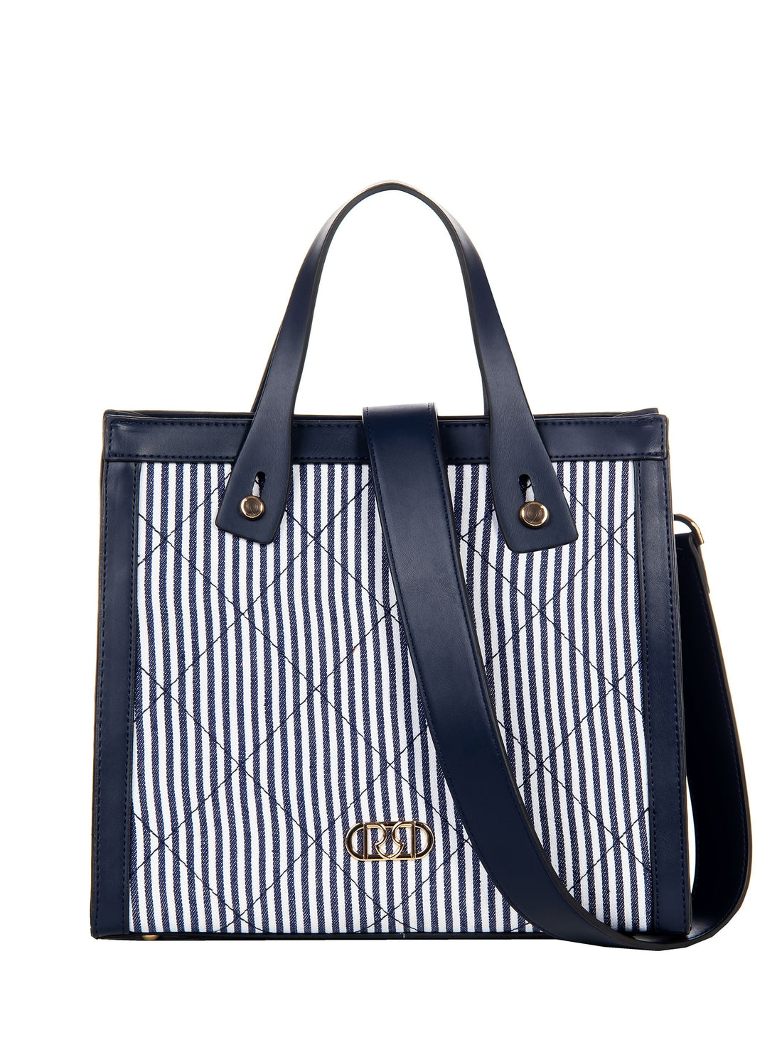 Shopper a righe Bianche e Blu