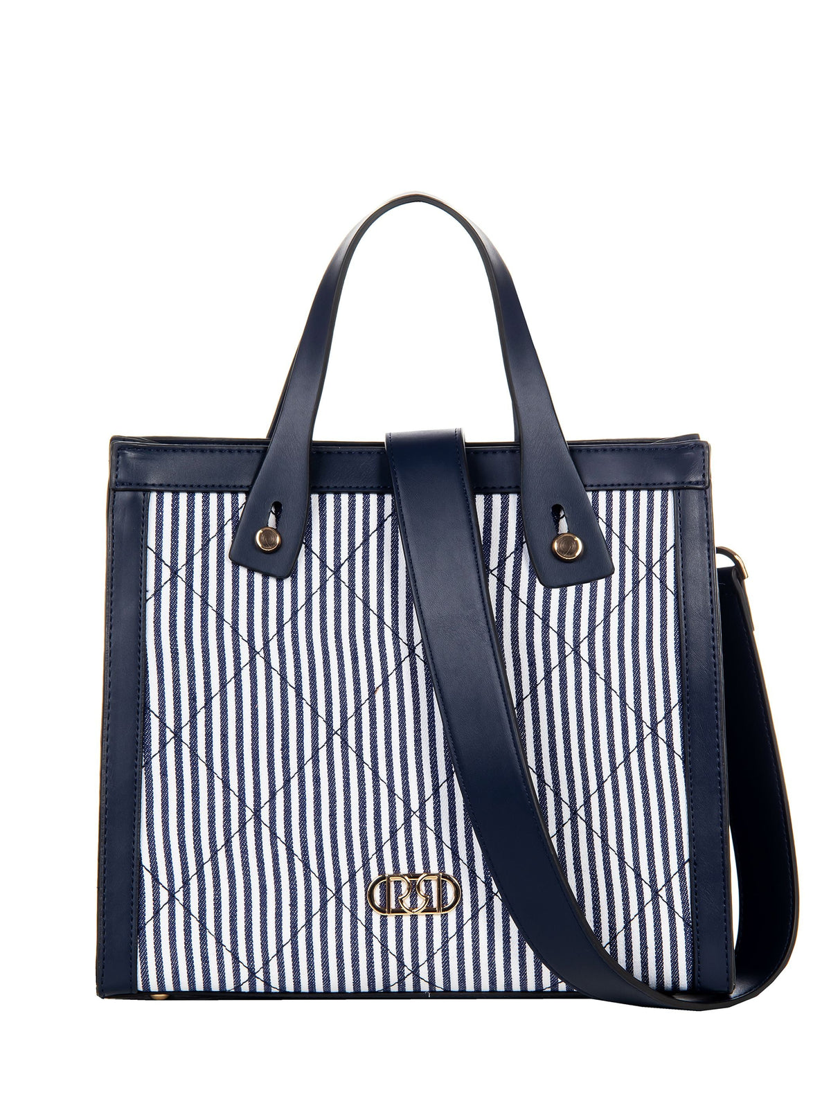 Shopper a righe Bianche e Blu
