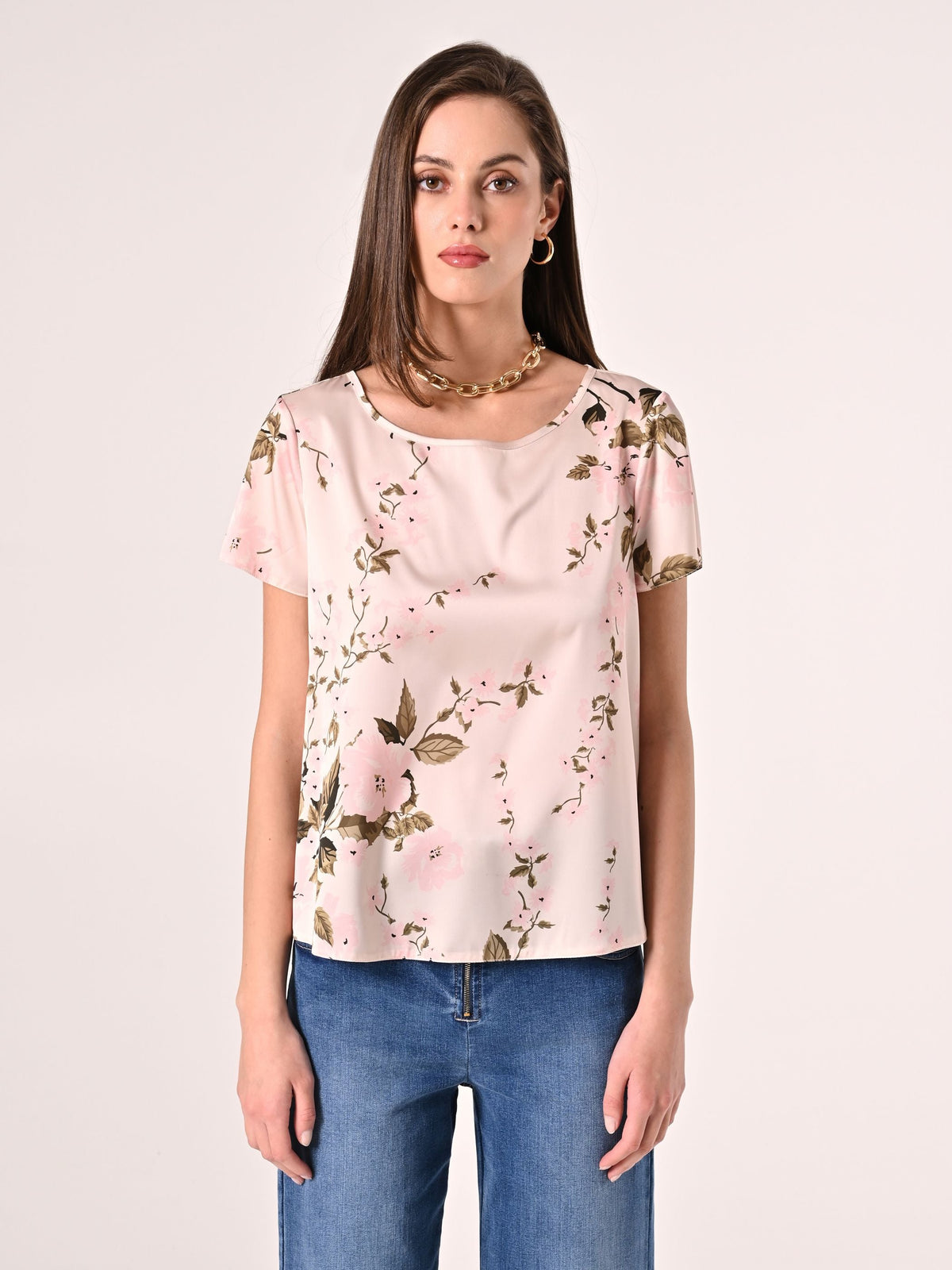Blusa stampa Floreale