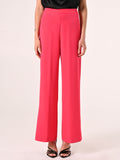 Pantaloni Ampi in Cadi Fuxia