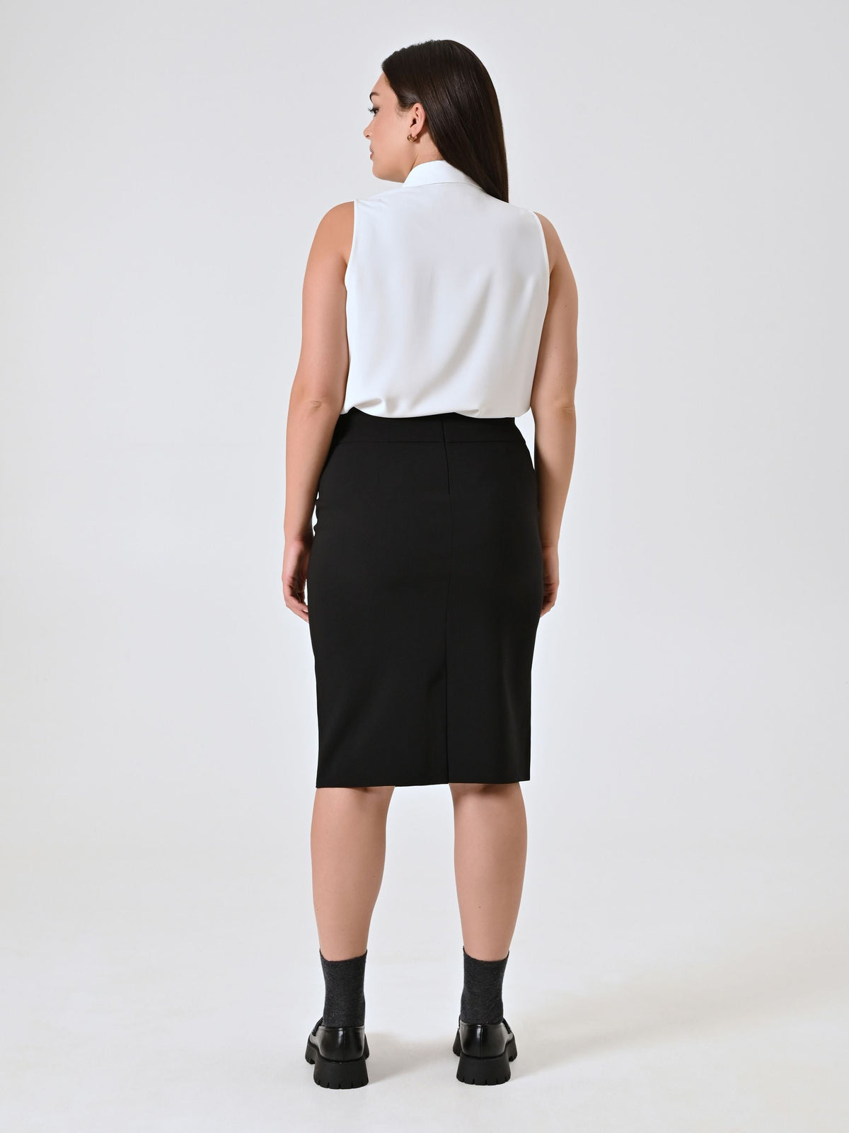 Gonna Curvy Tubino Nero