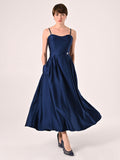 Abito a Ruota Blu Navy
