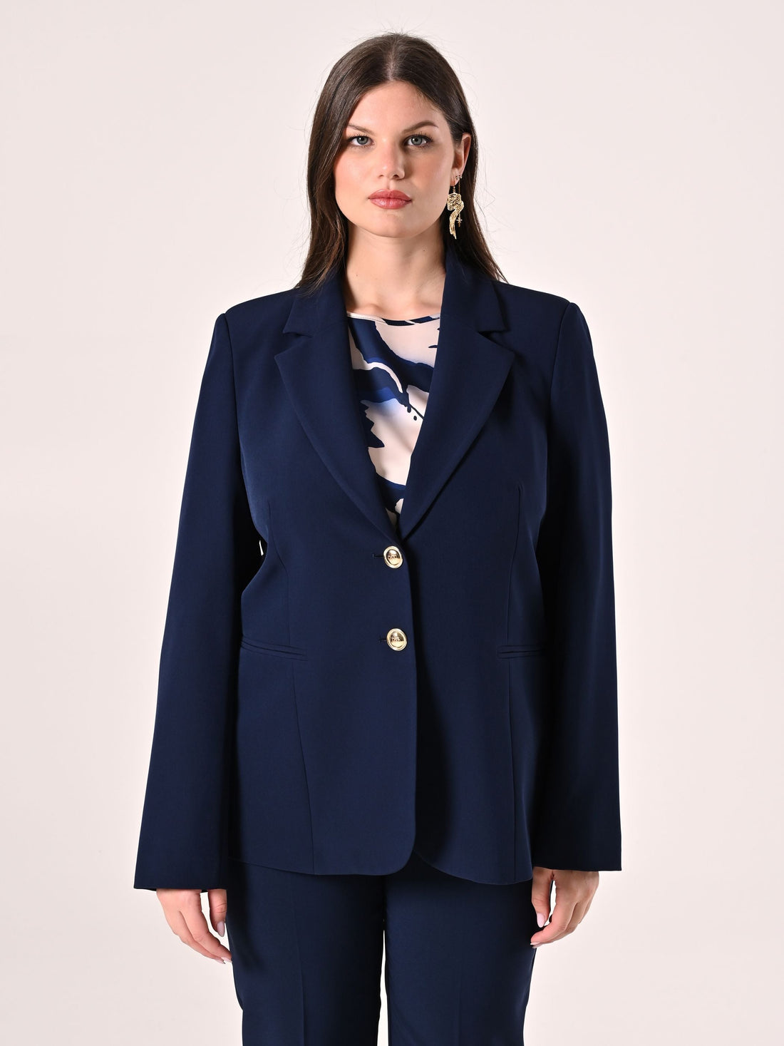 Giacca Curvy Blu