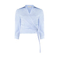 Camicia a Righe Incrociata