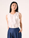 Blusa con Rouche Bianca
