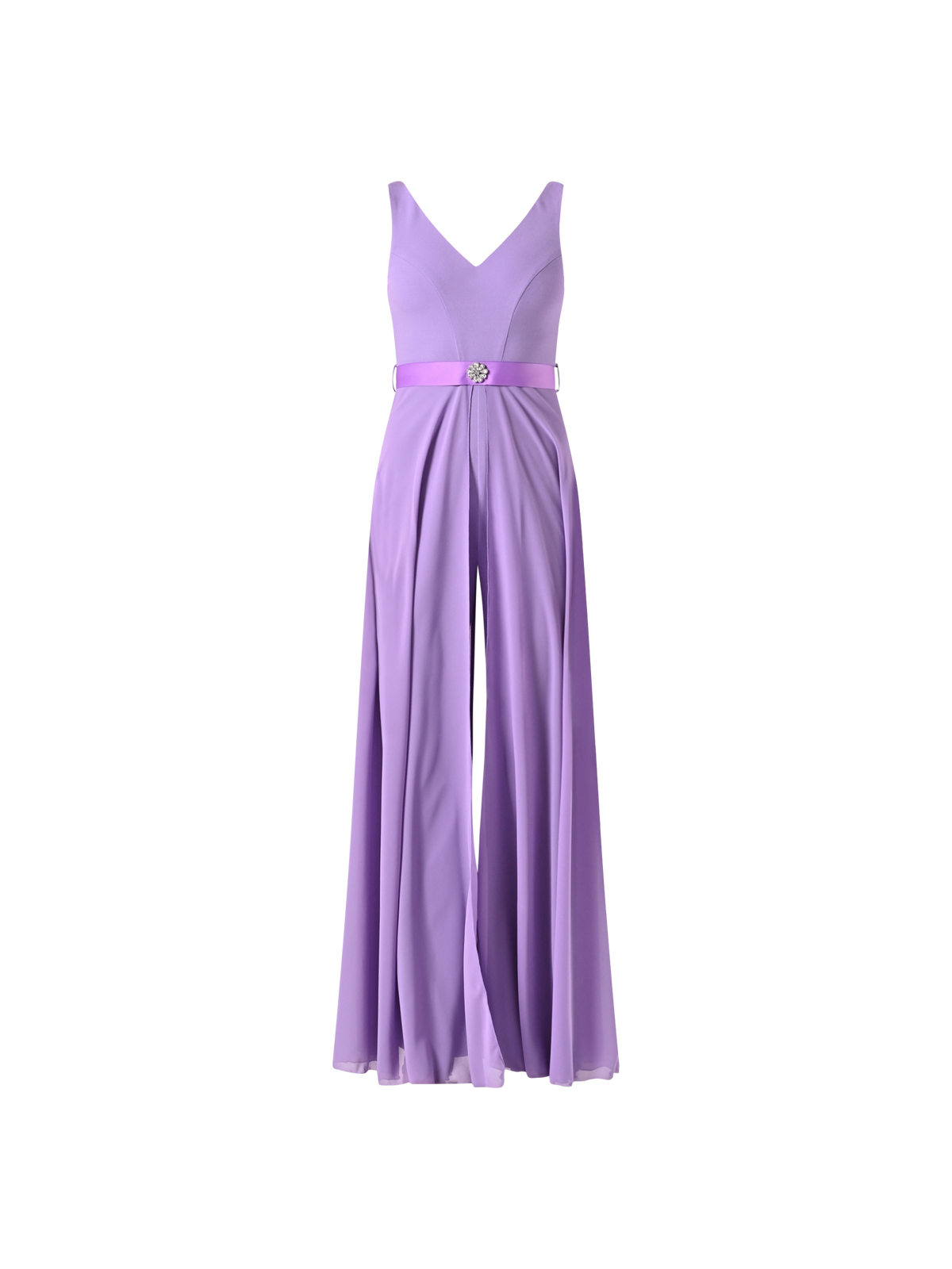 Tuta Viola Lavanda con cinta Gioiello