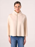 Cappa in Tessuto Scuba Beige