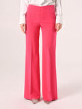 Pantaloni Palazzo Fuxia in Tessuto Tecnico