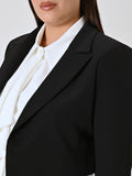 Giacca Corta Curvy Nera