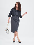 Coprispalle Curvy in Simil Pelle Nero